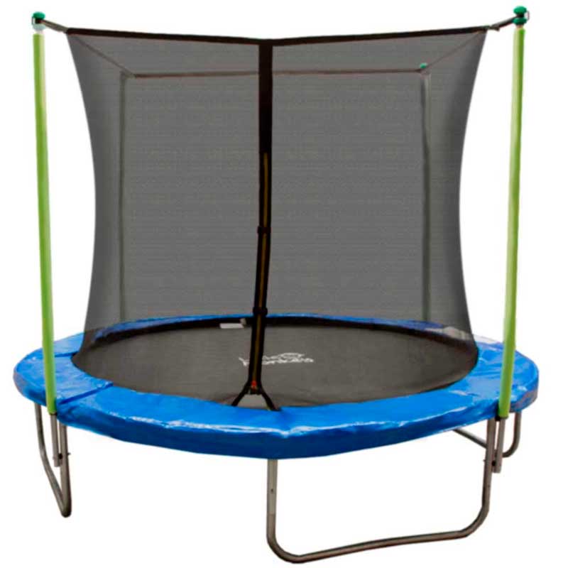 Trampolin 24 Mts Brincolin ft Uso Rudo Tumbling Color Azul
