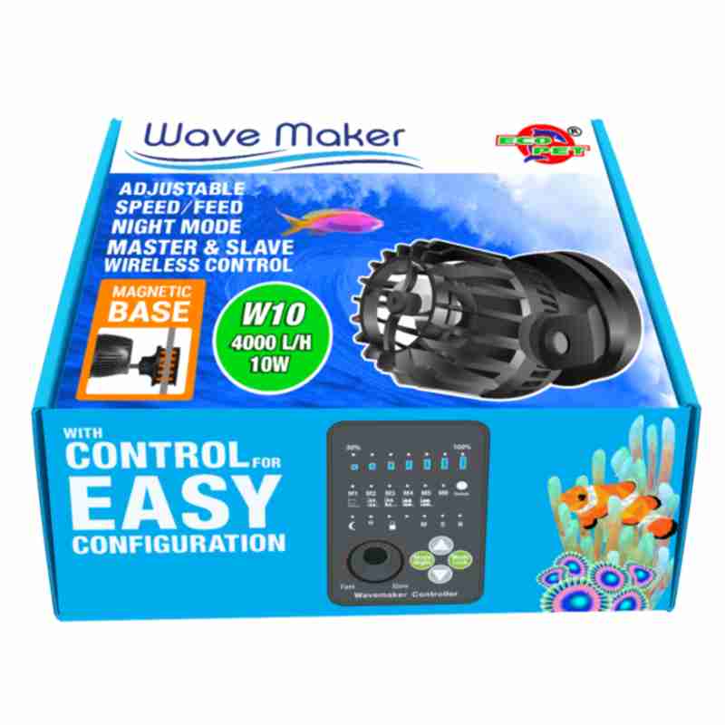 Generador De Olas Acuario Marino 4000 L/h Con Controlador W10