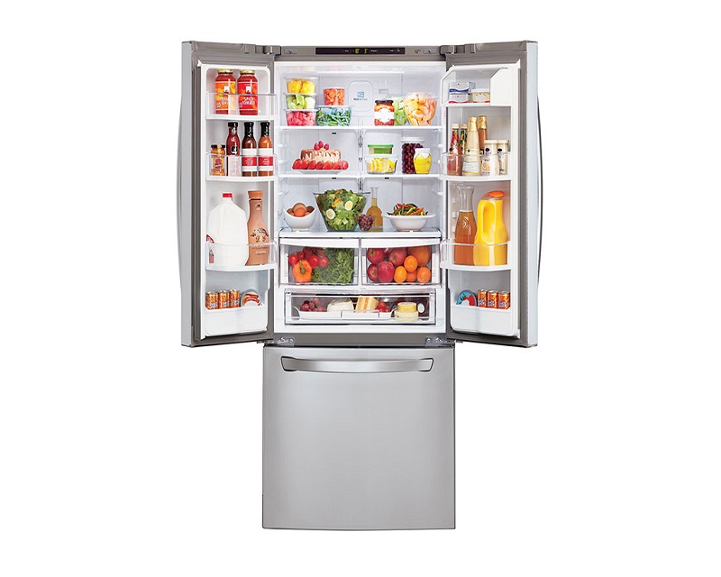 Refrigerador LG GF24BGSK 24 Pies Acero French Door