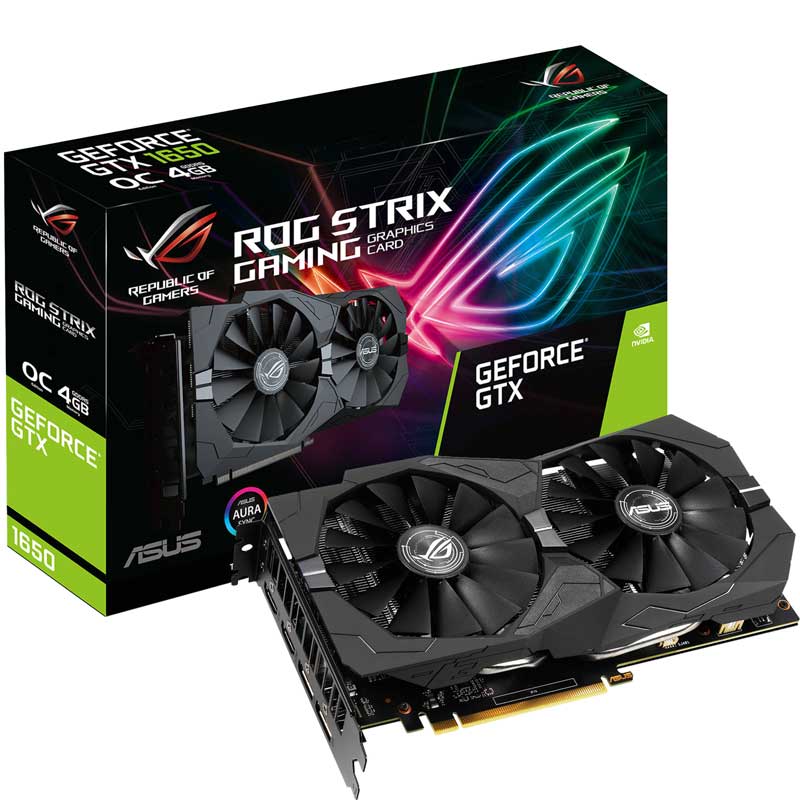 Tarjeta De Video Asus Nvidia Rog Strix 1650 4gb Gddr5 Oc Rog Strix Gtx