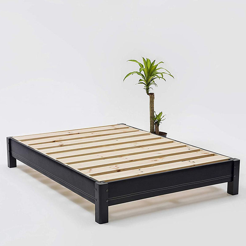Base De Madera Armable Matrimonial Sensei