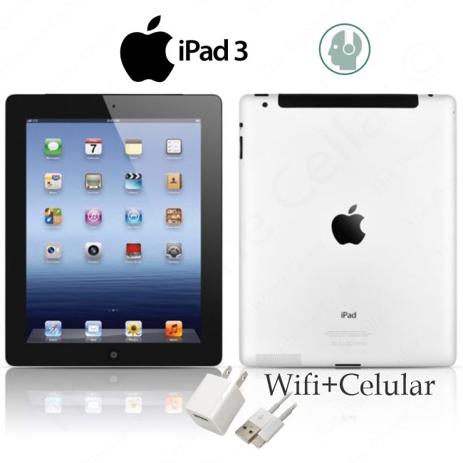 Oferta Apple Ipad 3 Generacion 3a Wifi Y Celular 64gb Liberada De Fa