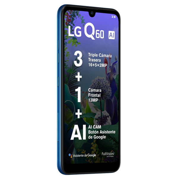 Celular  LG LTE LM-X525HA Q60 Color AZUL Telcel