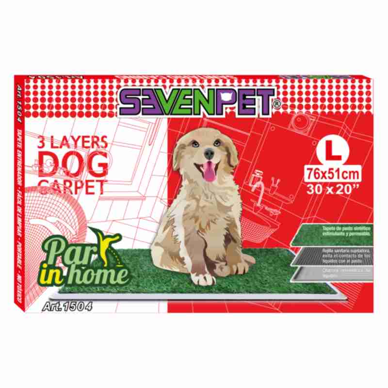 Tapete Entrenador Sanitario Perro Grande 76X51Cm