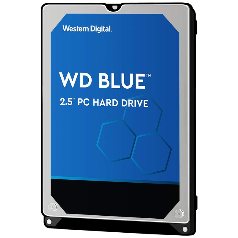 Disco Duro Interno 2TB Western Digital  Blue 5400RPM 2.5 SATA III WD20SPZX 