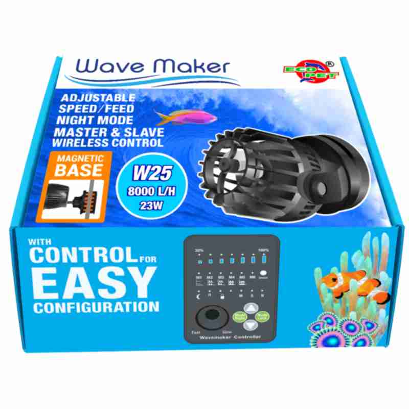 Generador De Olas Acuario 8000 L/h Con Controlador W25