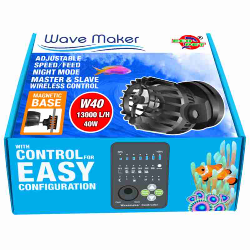 Generador De Olas Acuario Con Controlador 13000 L/h W40