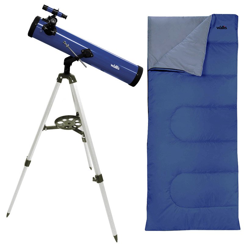 telescopio 350x con sleeping bag de regalo 