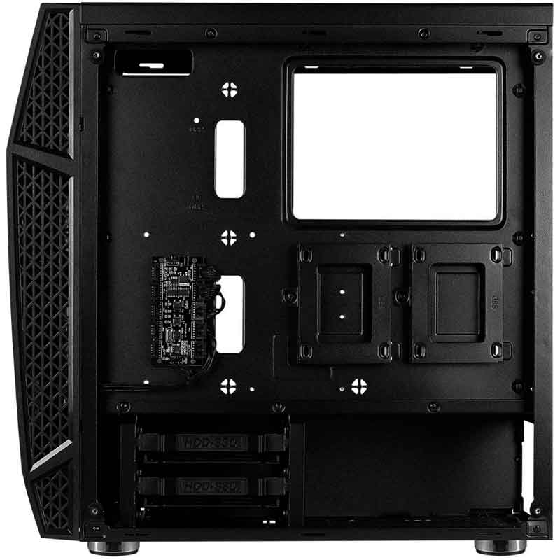 Gabinete Gamer AEROCOOL KLAW RGB ATX Cristal Templado