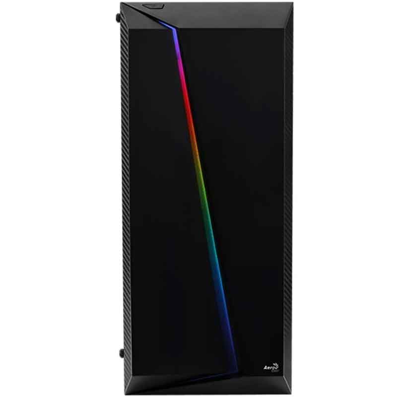 Gabinete Gamer AEROCOOL CYLON PRO 1 FAN RGB Cristal Templado 
