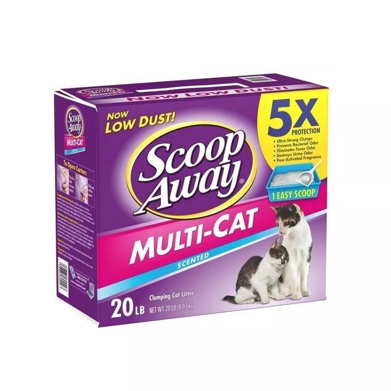 Arena Gato Scoop Away Multi Cat Aglutinante 3.17 Kg