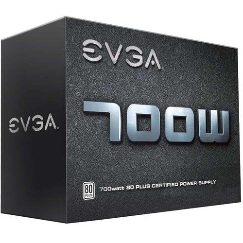 Fuente de Poder PC 700W Gamer EVGA 80 Plus White 100-W1-0700-K1 