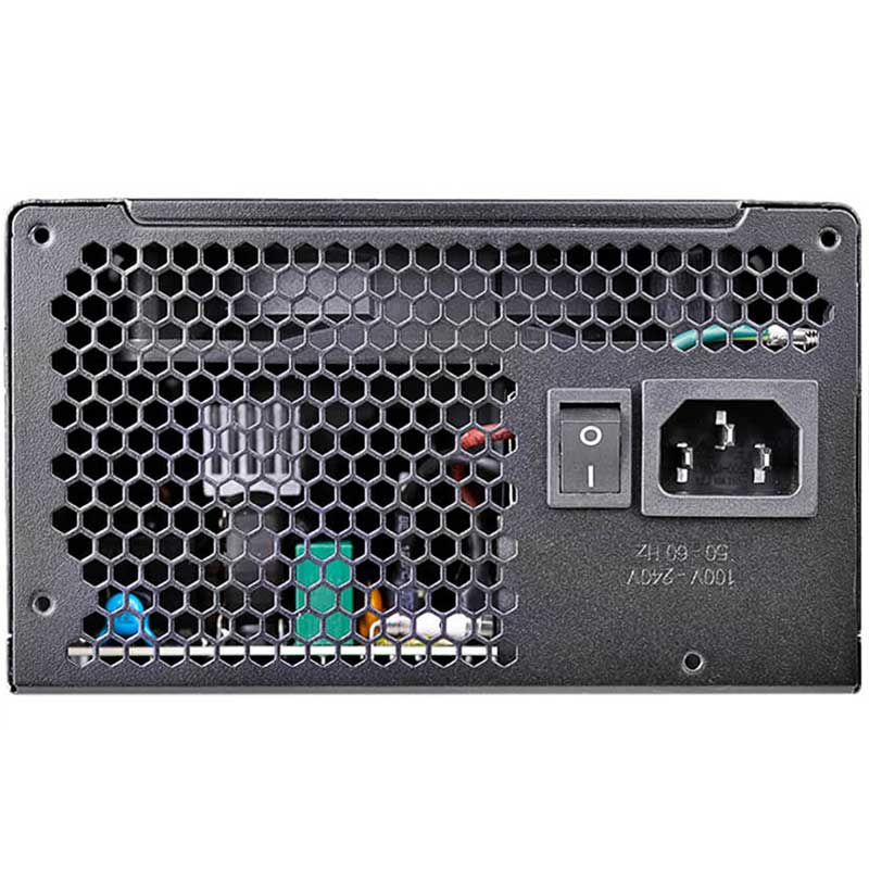 Fuente de Poder PC 600W Gamer EVGA 600 BR 80 Plus Bronze Estandar 100-BR-0600-K1 