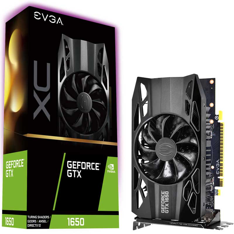 Tarjeta de Video EVGA Geforce GTX 1650 Xc Gaming 4G GDDR5 04G-P4-1153-KR 