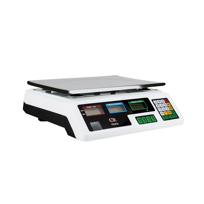 Báscula Comercial Digital 40kg Función Tara CR40 Noval.