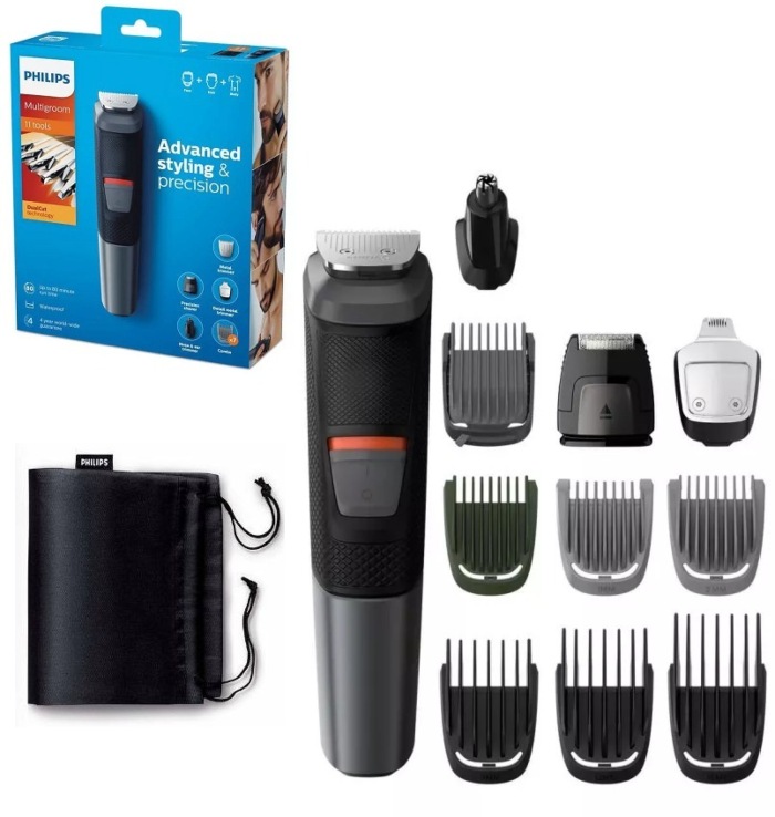 set recortador philips grooming mg5730