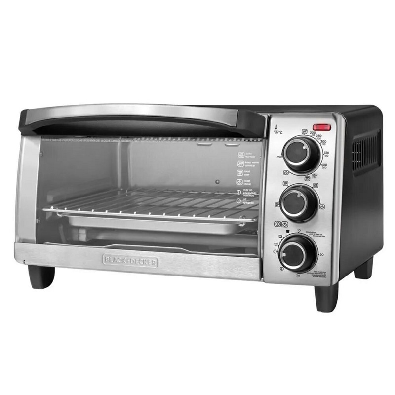 Horno Tostador Black And Decker TO1755SBG-LA 4 Rebanadas Convección