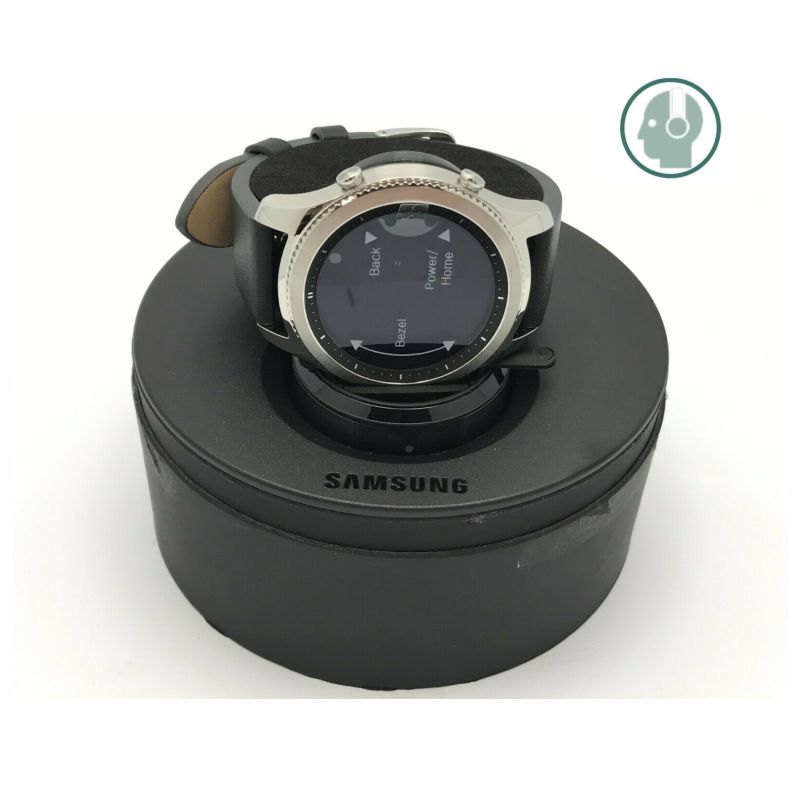 Oferta Smartwatch Reloj Samsung Gear S3 Classic Bluetooth WiFi Medidor de Pasos Notificaciones y Llamadas Plata Nuevo 