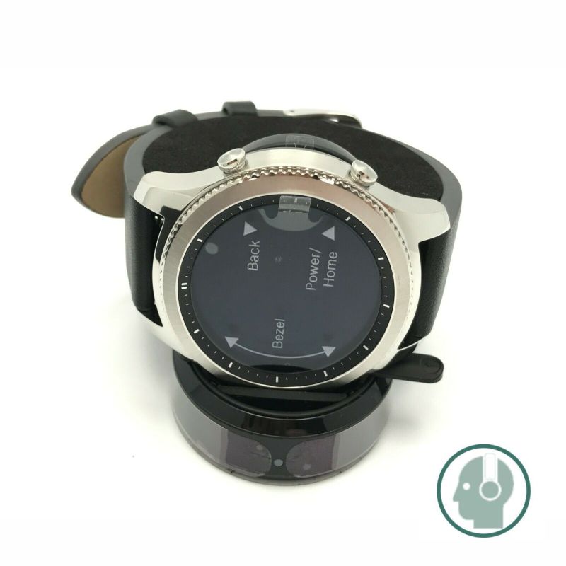 Oferta Smartwatch Reloj Samsung Gear S3 Classic Bluetooth WiFi Medidor de Pasos Notificaciones y Llamadas Plata Nuevo 