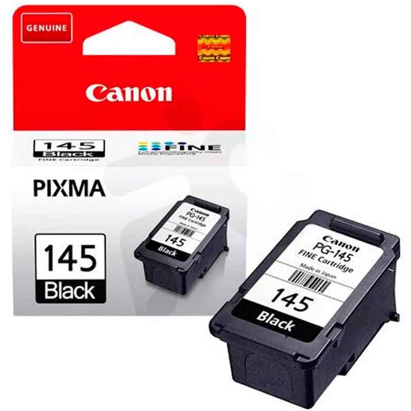 Cartucho Canon Pg 145 Negro Compatible Pixma Mg2410 Mg2510