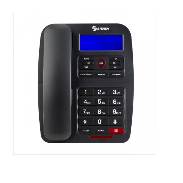 Teléfono Alámbrico Steren Identificador de llamadas TEL-225
