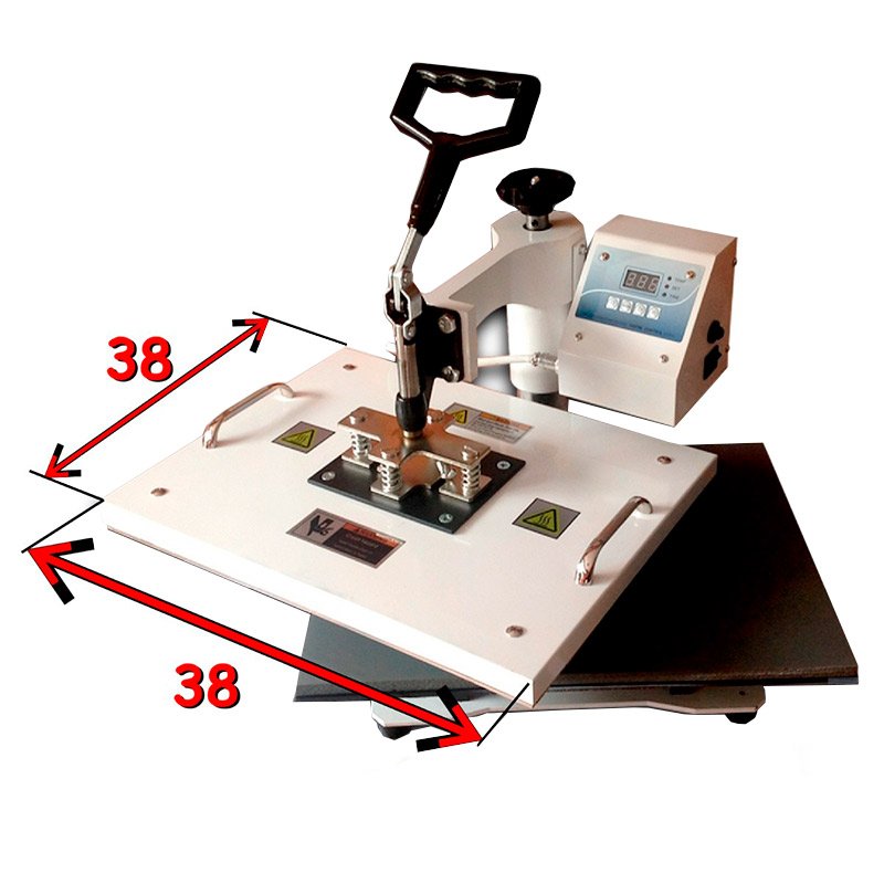 Plancha Combo Kit 8 En 1 38x38 Sublimacion Impresora+regalos