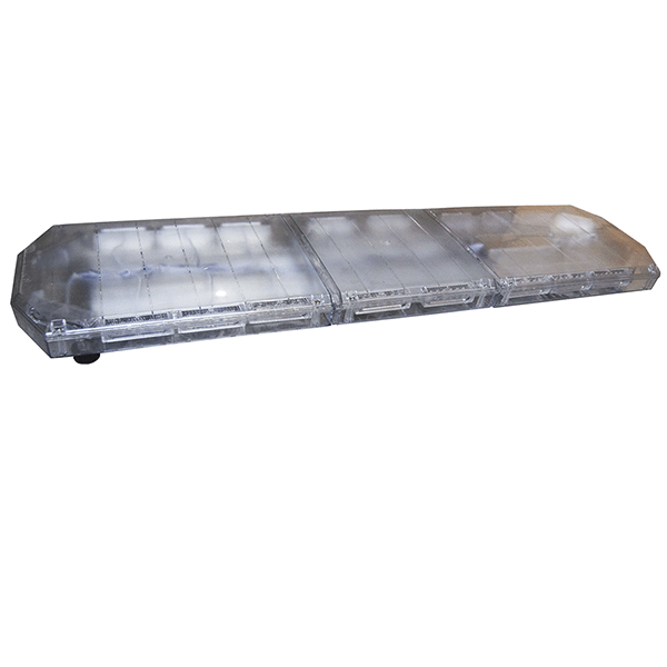  Barra / Torreta de 88 leds, configurable en colores azul, rojo, ambar y blanco y 36 patrones de flasheo alternativos y simultáneos, 