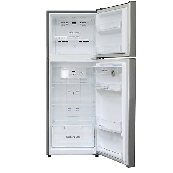 Refrigerador Daewoo silver de 11 Pies cúbicos con Congelador Superior