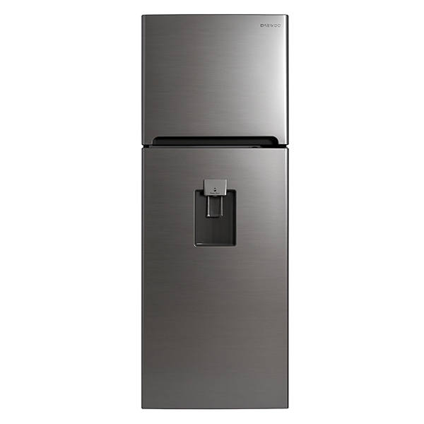 Refrigerador Daewoo Silver De 11 Pies Cúbicos Con Congelador Superior Y Despachador Modelo Dfr-32210Gmdx
