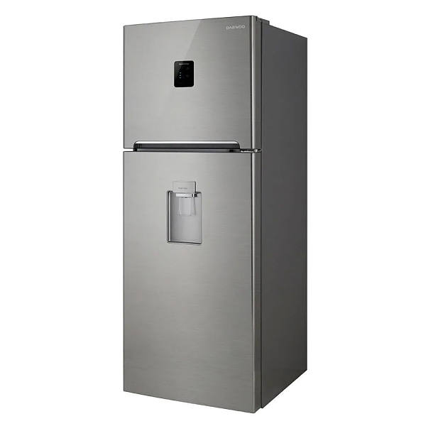 Refrigerador Daewoo 14 pies cúbicos silver con Despachador de agua mo