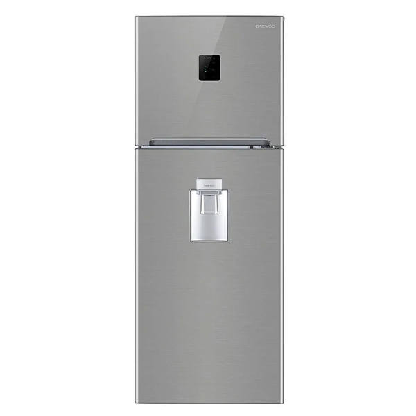 Refrigerador Daewoo 14 pies cúbicos silver con Despachador de agua modelo DFR-40515GGEX