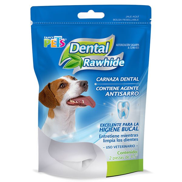 Fancy Pets Carnaza Dental para Perro 4-5" 2 pzs