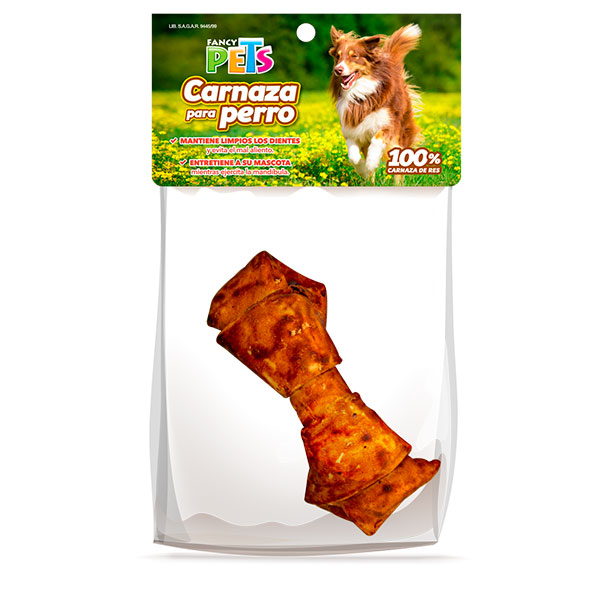 Fancy Pets Carnaza Para Perro Hueso Sabor Tocino 4-5