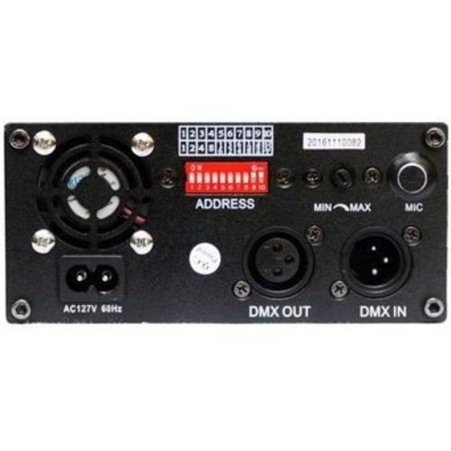 Laser ALIEN PRO VIA RGB 8 Canales DMX Audioritmico 