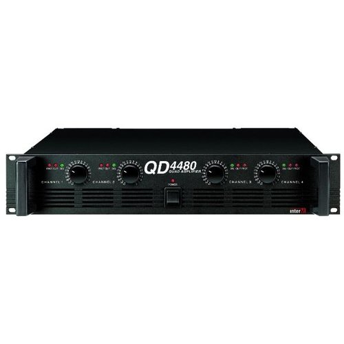 Amplificador INTER-M QD-4480 4 Canales 80 W