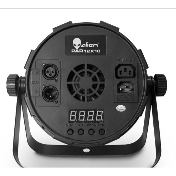 Cañon Led ALIEN PRO PAR12x10 RGBUV 6/8 Canales DMX