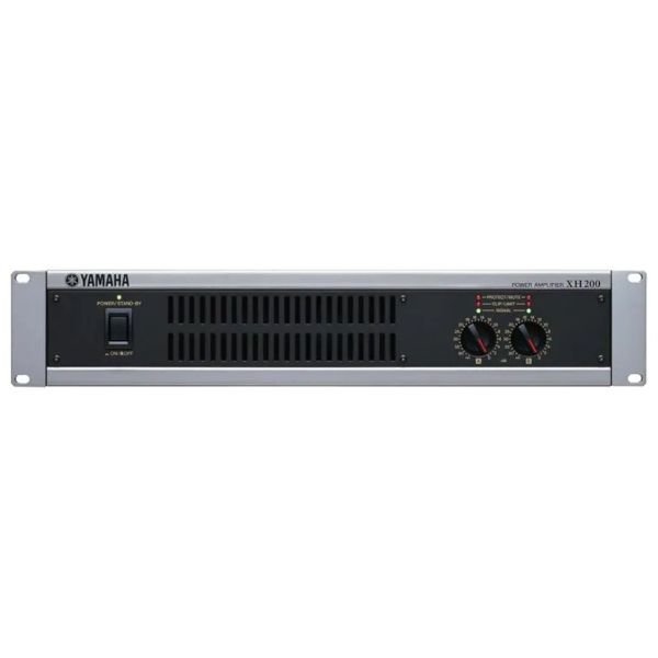 Amplificador de potencia Yamaha XH200 2 Canales 200W Conector Monitor/Remote