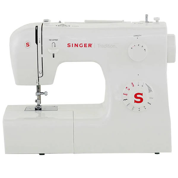 Maquina de coser mecánica SINGER de 10 puntadas color blanco modelo 2250