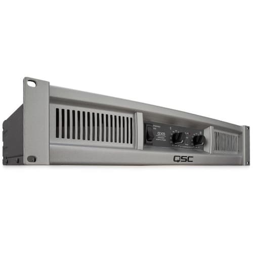 Amplificador Estereo QSC GX5 500W 2 Canales INx2 OUTx2