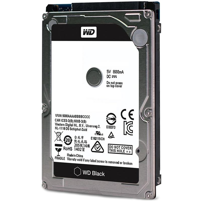 Disco Duro 1tb Laptop Gamer Western Digital 7200rpm 2.5