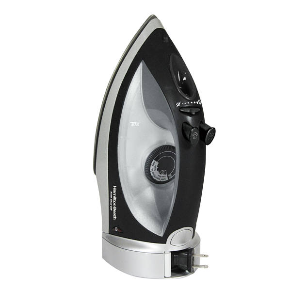 PLANCHA DE VAPOR ANTIADHERENTE MODELO 14210R NEGRO HAMILTON BEACH