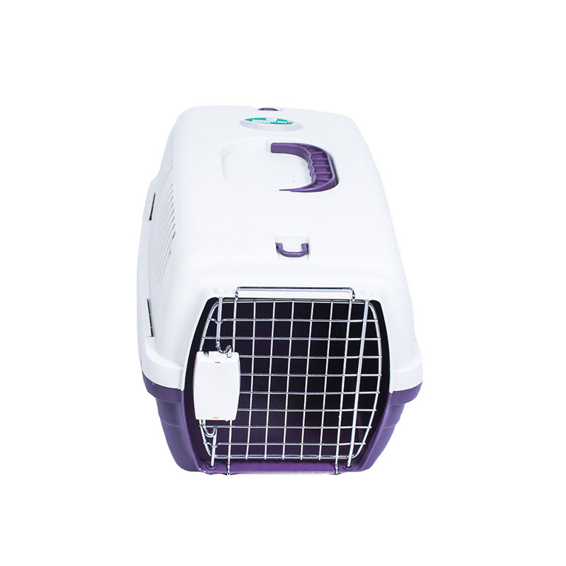 Transportadora Plastica Mascotas Morada Gimbel