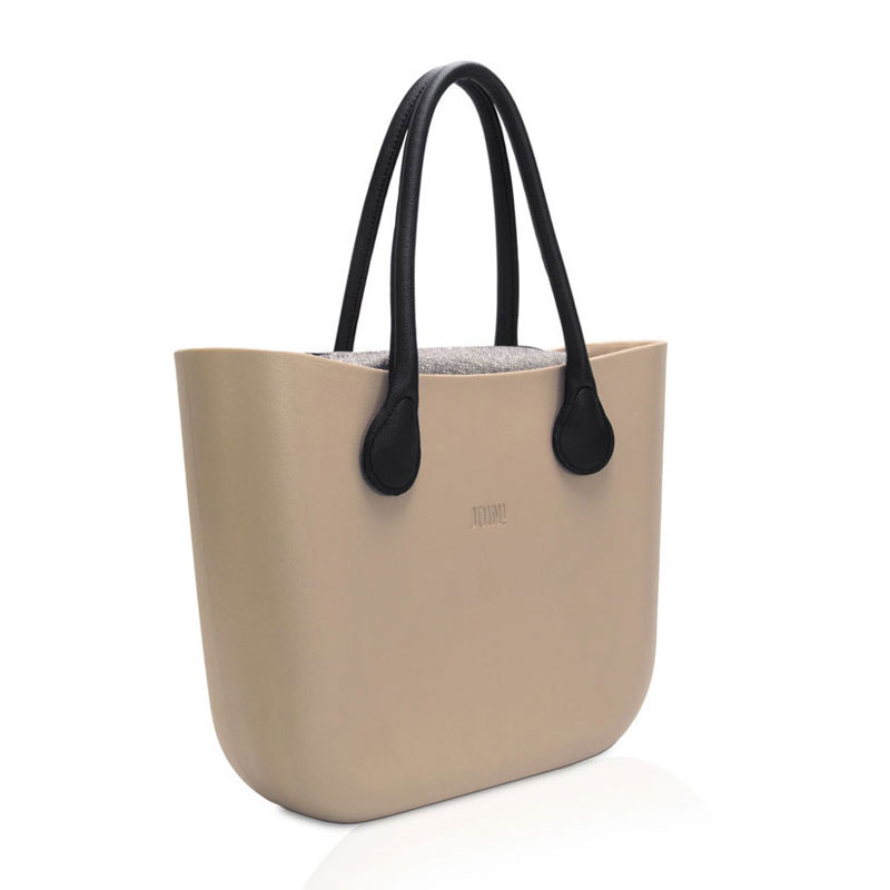 Bolso de mano JOIN! HANDBAGS Bolsa Elegante para dama BEIGE 