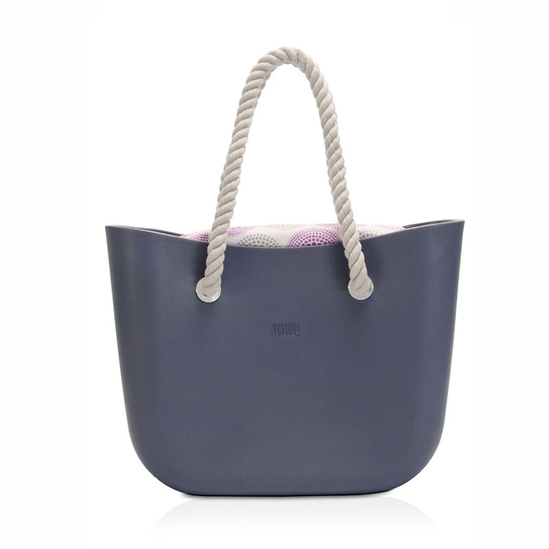 Bolsa de mano JOIN! HANDBAGS BEACH gris 