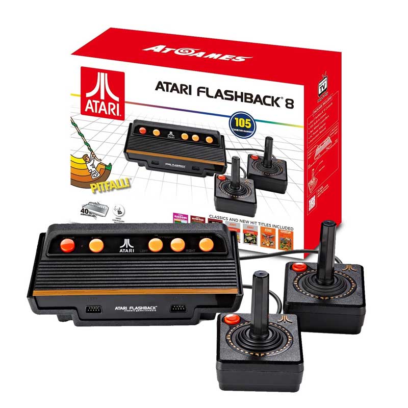 Consola Atari Flashback 8 Classic 105 Juegos Retro Ar3220