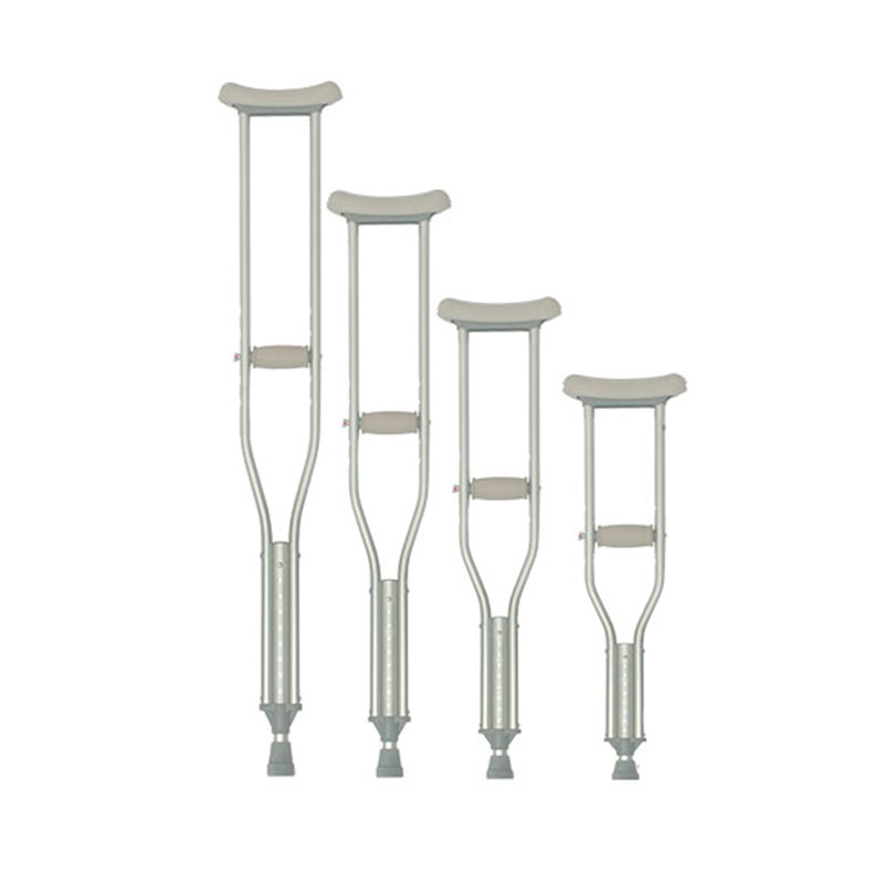 Muletas Axilares en Aluminio y Altura Ajustable Reactiv (Par)