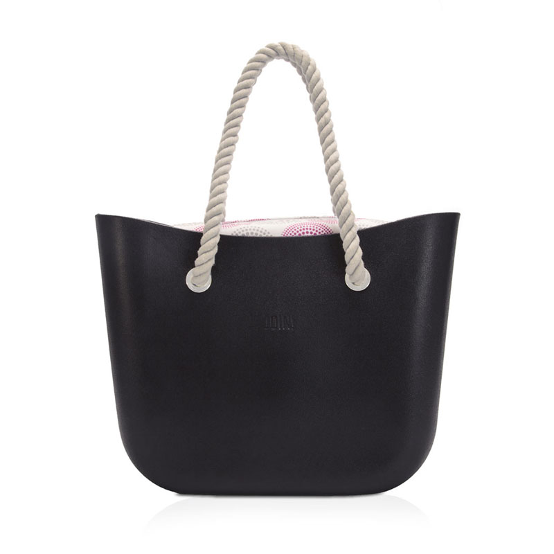 Bolsa de mano JOIN! HANDBAGS BEACH negra