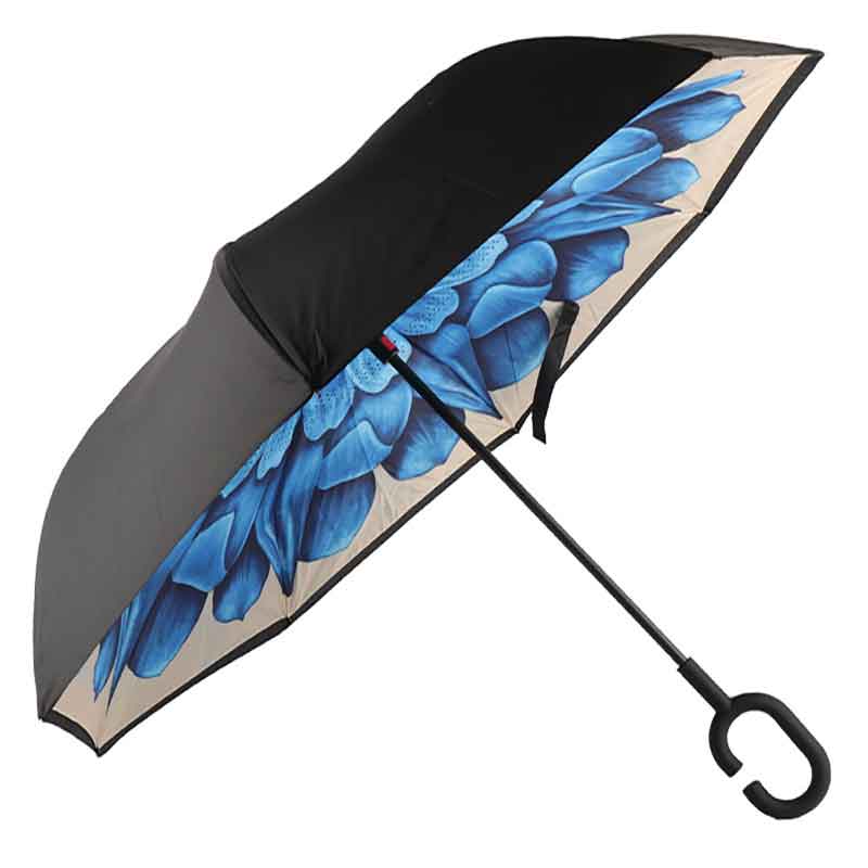 Paraguas Reversible Blue Lotus