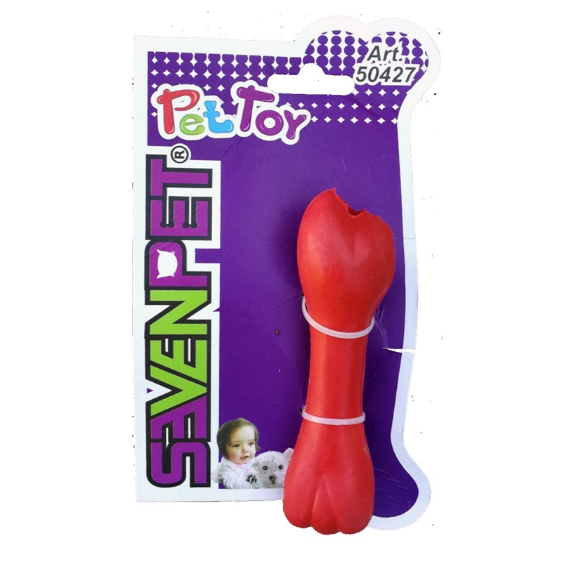 Hueso Para Perro Porta Premios Juguete 11Cm