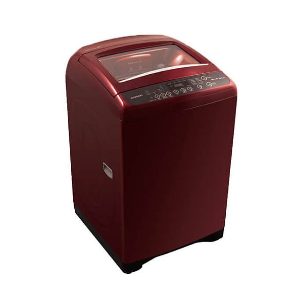 Lavadora automática Daewoo de  18 Kg 10 ciclos color rojo modelo DWF-DG362ARR1